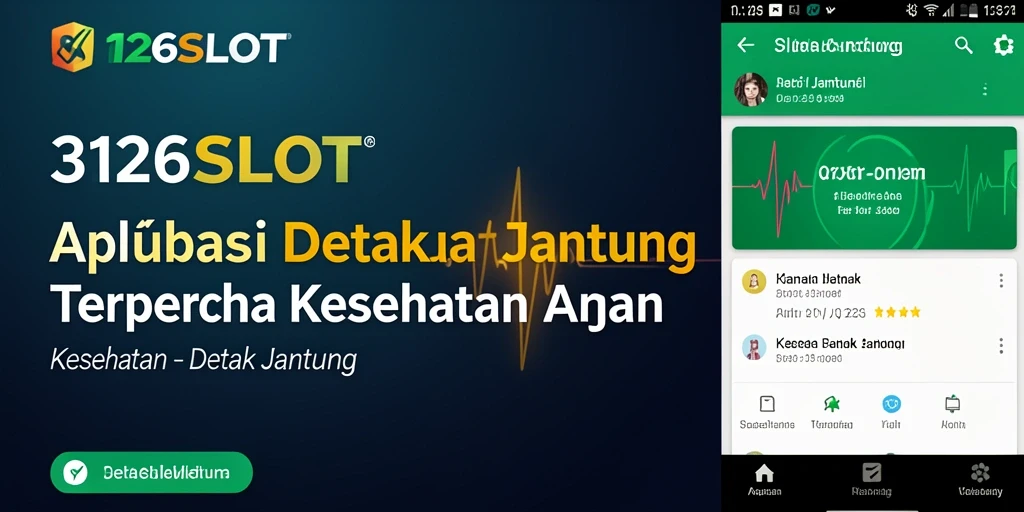 Screenshot antarmuka aplikasi Detak Jantung 3126SLOT yang informatif.