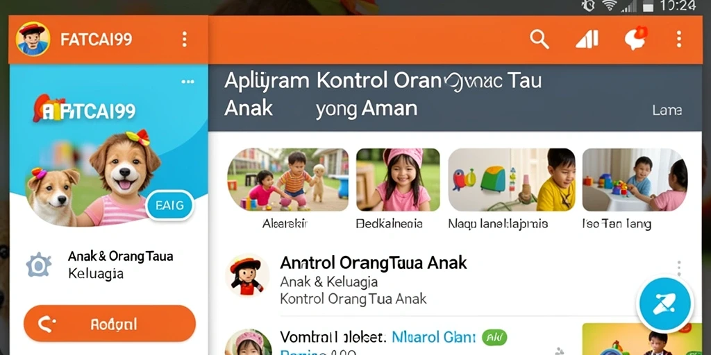 Antarmuka FATCAI99 yang ramah pengguna untuk kontrol orang tua.