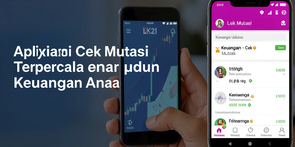 Tampilan utama LK21 dengan fitur Cek Mutasi yang mudah digunakan.