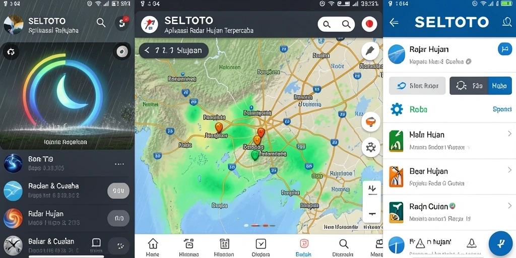 Antarmuka SELTOTO memperlihatkan radar hujan dengan detail yang jelas.